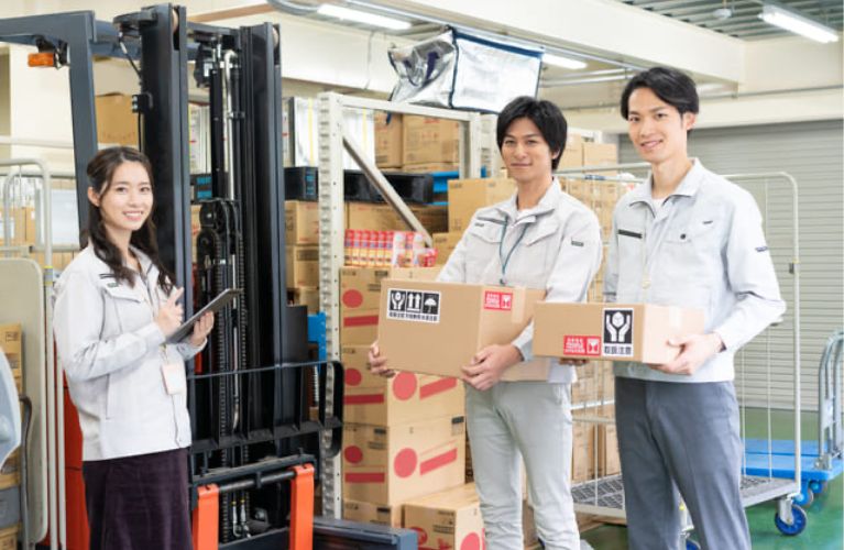 日本？世界？の物流をダイナミックに体感できる職場